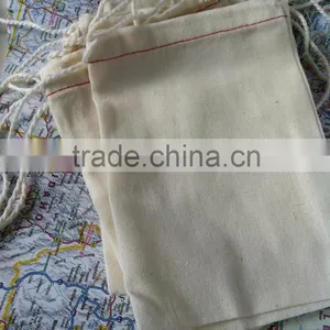 Drawstring Bag Cotton With Customized Design thumbnail-1