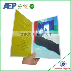 Customized Cheap Wholesale Lcd Screen Greeting Card thumbnail-1