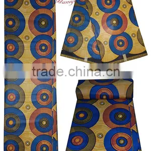 Haniye SMAW-28 African Ankara 6 Yard Wax Printed 100% Cotton Fabric Hot Sale thumbnail-2
