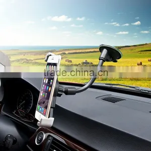 Universal Long Arm/neck 360 Degree Rotation Car Mount Cradle Holder for All Mobile Device, Cell Phone, Smart Phone, Iphone thumbnail-4