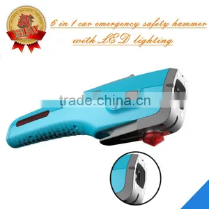 Multifunctional 6in1 Bus Safety Hammer, Car Emergency Hammer thumbnail-1