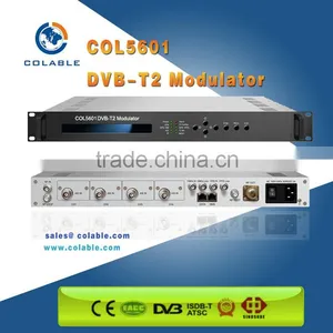 Supports Single PLP, Multi-PLP Dvb-t2 Modulator for DTV Broadcasting System thumbnail-1
