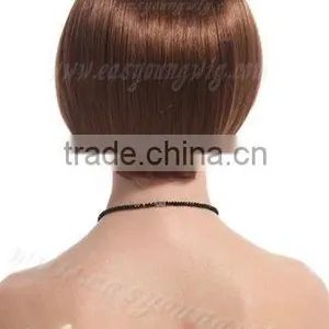 Fashionable Japanese Synthetic Fiber Short Bob Cut Hair Wigs thumbnail-4