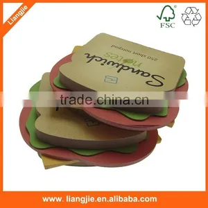 Hamburger Design Memo Pad,die Cut Memo Pad,shaped Memo Pad thumbnail-6