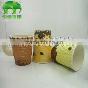 Custom Logo Printed Single Wall, Double Wall, Ripple Wall Paper Cupsprinted Paper Cup thumbnail-2