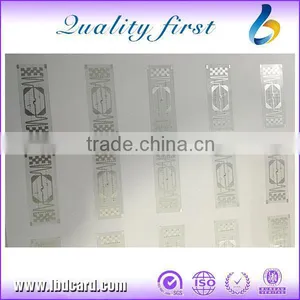 Factory 5*5 or 4*8 UHF RFID Inlay/Impinj M4 Dry Inlay thumbnail-2