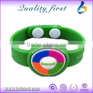 TK4100 Bracelets Customized TK4100 RFID PVC Wristbands thumbnail-5