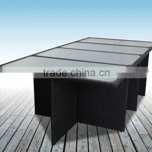 Vietnam Poly Rattan Garden Furniture CUBE Set thumbnail-3