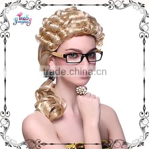 Sale Synthetic Long Curly Lawyer Hair Wigs thumbnail-2