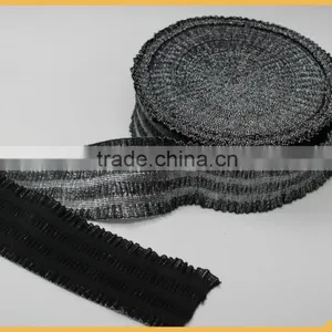 New Design Lurex Jacquard Elastic Webbing thumbnail-3