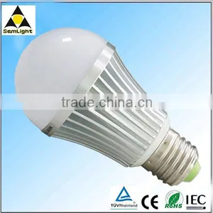 TUV CE RoHS IEC Approved 5W E27 LED Bulb SMD3020 LED(SEM-B51-02) thumbnail-1