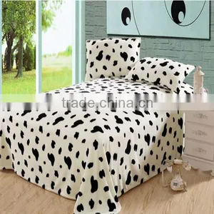 Soft and Warm Mexican Cow Print Flannel Blanket thumbnail-1
