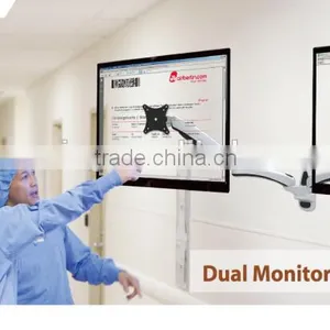 Gas Spring Tension Desk Bracket Monitor Arm Desk Mounts thumbnail-2