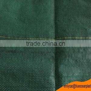Agricultural Use Green Plastic Woven PP Ground Cover thumbnail-2