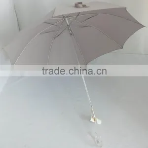 Windproof 21 Inch Aluminum Patio Umbrella For Ladies thumbnail-1