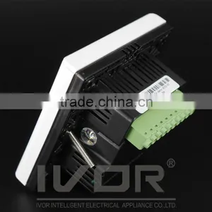 Good Quality IVOR 220V Central Air-Conditioner Thermostat Digital AC Thermostat Switch PC Frame SK-AC2300B Champagne Gold thumbnail-4