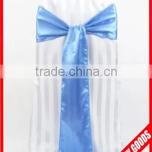 High Quality Blue Cheap Chair Sashes for Wedding thumbnail-1