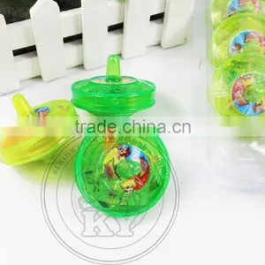 Rotating Peg Top Candy Toy With Sticker thumbnail-3