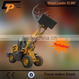 Hot Sale Multi-purpose Wheel Loader With Log Forks Attachment thumbnail-1