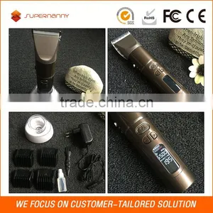 China Brand Newattachment Comb Best Professional Rechargeable Ceramic Hair Clipper thumbnail-3