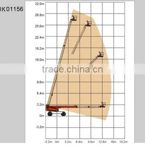 CE ISO Self-propelled Straight Arm Aerial Work Platform Jeakue JK01157 thumbnail-3