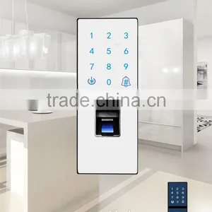 RWRW Glass Lock Mirror Silver Smart Lock thumbnail-1