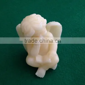 Flameless Led Candle Led Angel Shaped Real Wax Candle Christmas Decorative Led Candle Flickering Real Wax Candle thumbnail-5