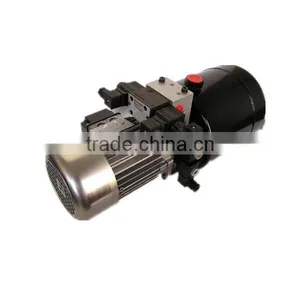 12v dc Hydraulic Power Unit Plastic Hydraulic Oil Tank thumbnail-2