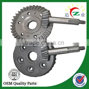 Best Quality Motorcycle Rickshaws Parts Crown Wheel Pinion thumbnail-1