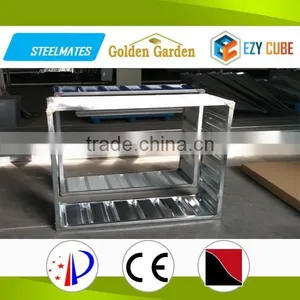 Easy Assembly Flat Pack Folding Metal Plant Bed thumbnail-4