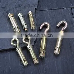 Factory Manufacturer CE Yellow Galvanized Metal Welded Israel Sleeve Eye Anchor thumbnail-3