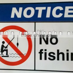 Adhesive Vinyl Sticker Sign/notice Sign thumbnail-1
