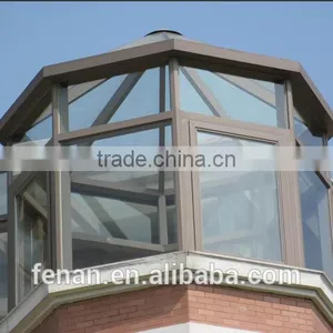Sunlight Room With Laminated Glass,lowes Sunrooms and Curved Glass House thumbnail-1