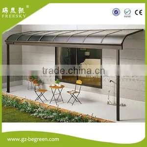Aluminum Waterproof Wall Mounted Terrace Outdoor Patio Covering for Sunshade thumbnail-5