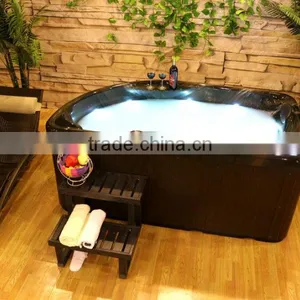 Black Whirlpool Bathtub Whirlpool Bathtub With TV Whirlpool Bathtub With Free Sex Video TV thumbnail-1
