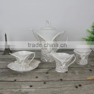 Eco-feature Stockage Golden Classical Coffee Cup Set thumbnail-3