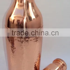 BPA FREE 100% COPPER CHAMPAGNE BOTTLE thumbnail-3