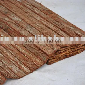 Natural Bark Fence thumbnail-1