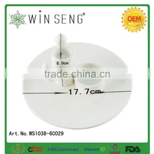 Ceramic White Porcelain Egg Tray, Egg Dish, Egg Holder, Egg Cup thumbnail-5