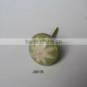 Hand Painted Ceramic Knob Available in Other Colour and Patterns thumbnail-1