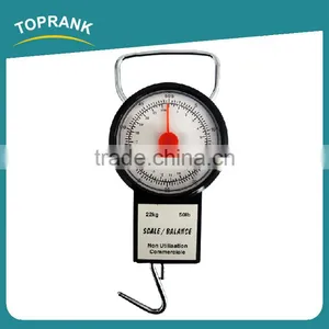 Toprank Popular Digital Luggage Scale 22kg Luggage Weight Scale Mechanical Hanging Fish Scale With 1M Tape Measure thumbnail-1