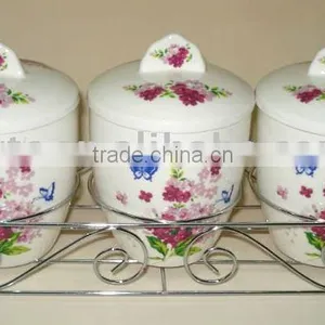 Round Ceramic Spice Jar thumbnail-2