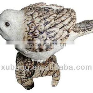 Bird Standing on a Base Pot Hanger Outdoor Birds Sculpture thumbnail-1