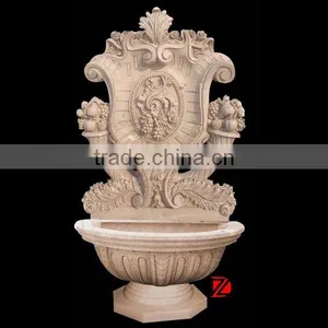 Yellow Stone Indoor Wall Fountain thumbnail-1