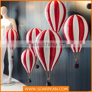 New Style Fashion Fiberglass Visual Display Design Hot Air Balloon thumbnail-4