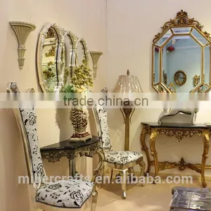 Rococo Style Furniture Living Room Antique Gold Console Table thumbnail-2
