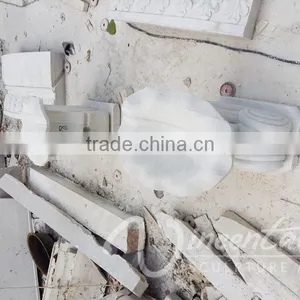 Outdoor Landscape Decoration Stone Carving Woman Pouring Water Statue thumbnail-6