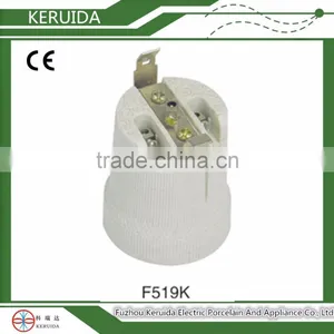Porcelain/Ceramic Lampholder F519K E26/E27 thumbnail-1
