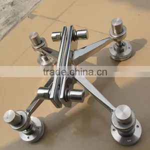 JINXIN Stainless Steel Spider Glass System Glass Curtain Wall Spider thumbnail-3