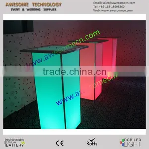 Event Rental Furniture Acrylic High Communal Table (TA110A) thumbnail-6